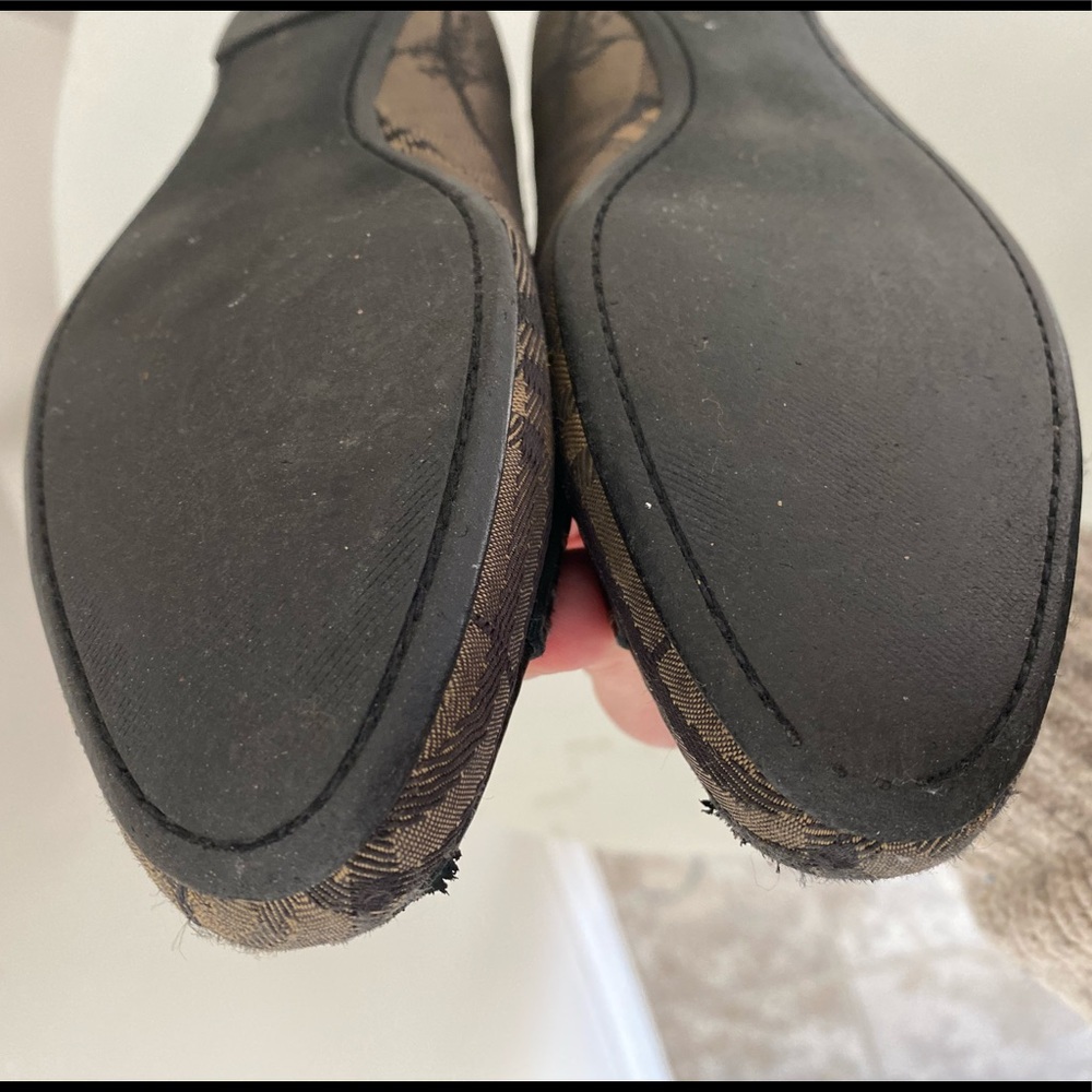 Vintage Burberry loafer flats bronze 36 - Picture 8 of 8
